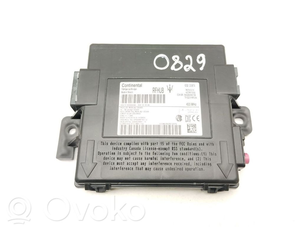 Moduł / Sterownik systemu uruchamiania bezkluczykowego   670101219,O829