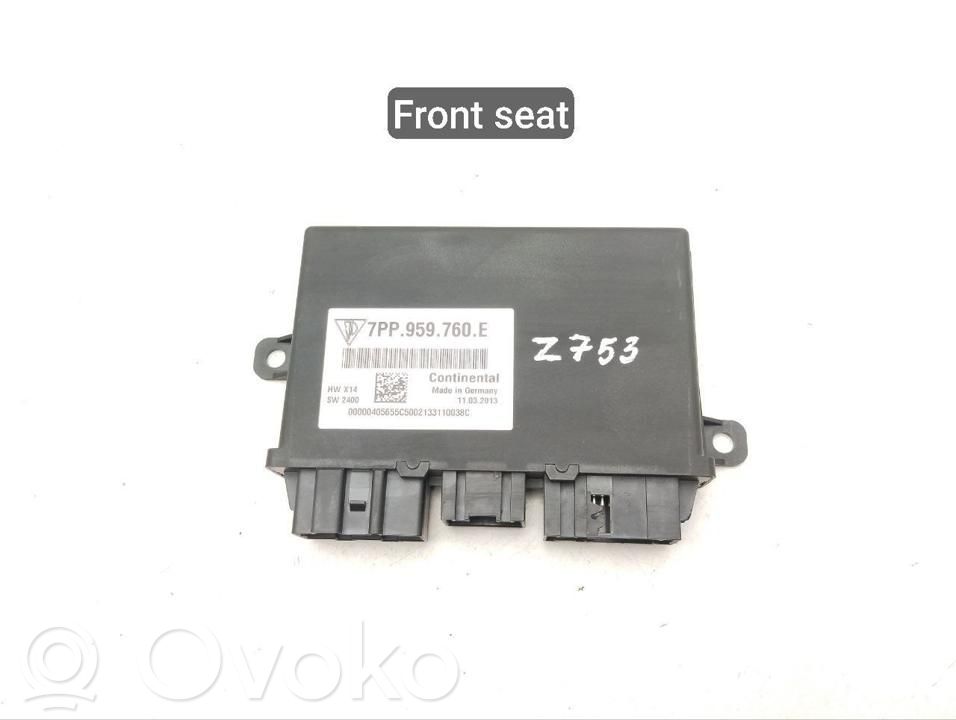 Seat control module   7PP959760E,Z753