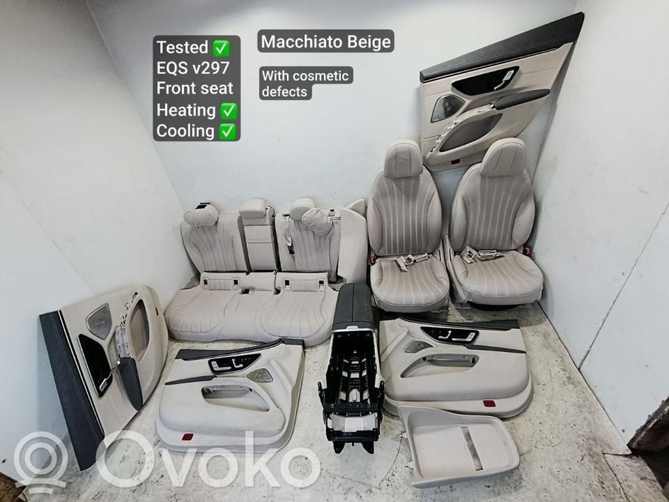 Mercedes-Benz EQS V297 Conjunto de molduras de la puertas y los asientos 