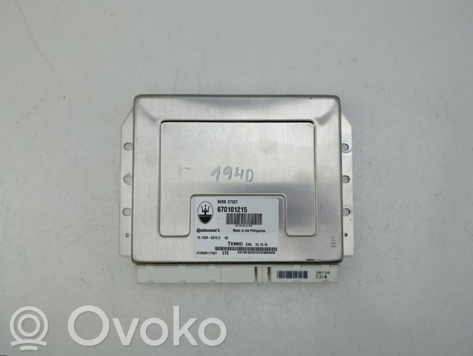Maserati Levante Module de commande suspension 