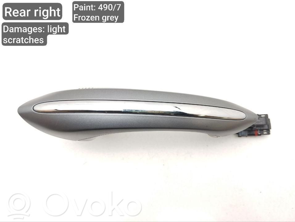 BMW 6 F06 Gran coupe Manecilla externa puerta trasera 