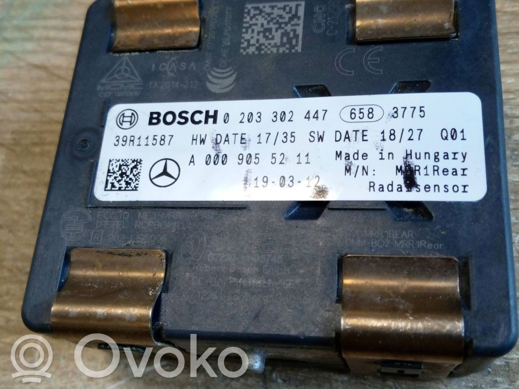 Mercedes-Benz C W205 Módulo de control de punto muerto 