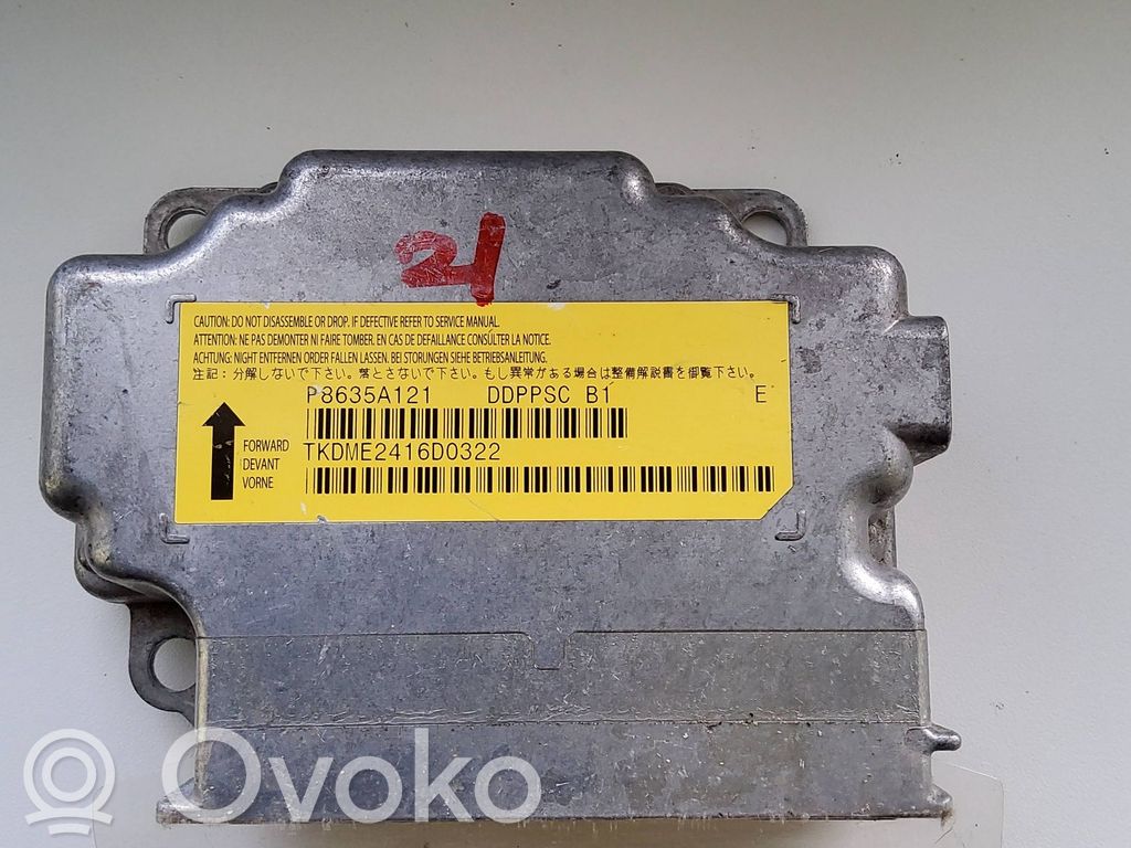 Airbag control unit/module   P8635A121,DDPPSCB1,TKJM241600322