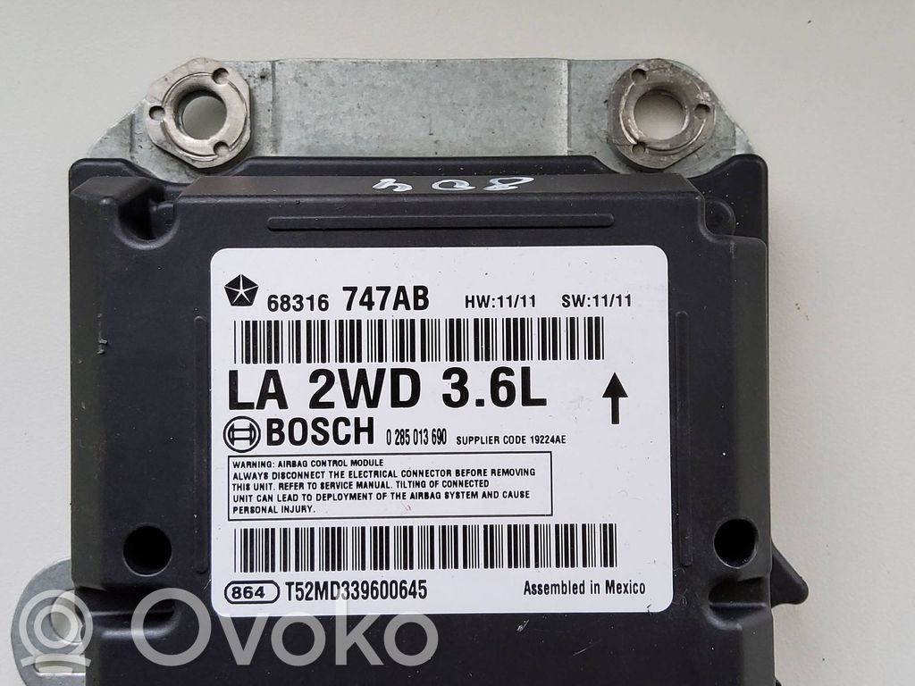Dodge Challenger Airbag control unit/module 