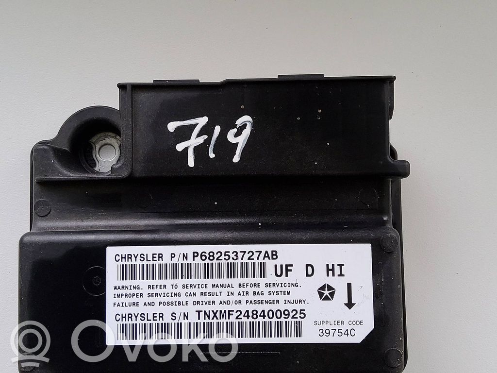 Chrysler 200 Airbag control unit/module 