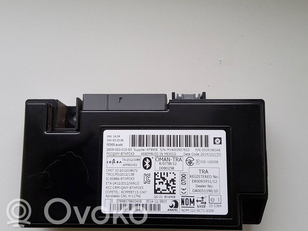 Bluetooth control unit module   005100508,M14003957653,260905001063