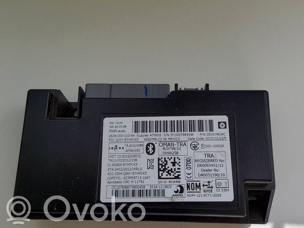 Bluetooth control unit module   PM7501A