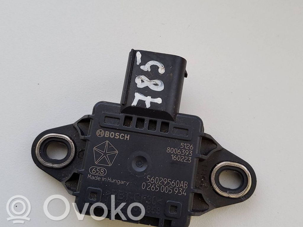 ESP Drehratensensor Querbeschleunigungssensor   56029560AB,1275100853,0265005934