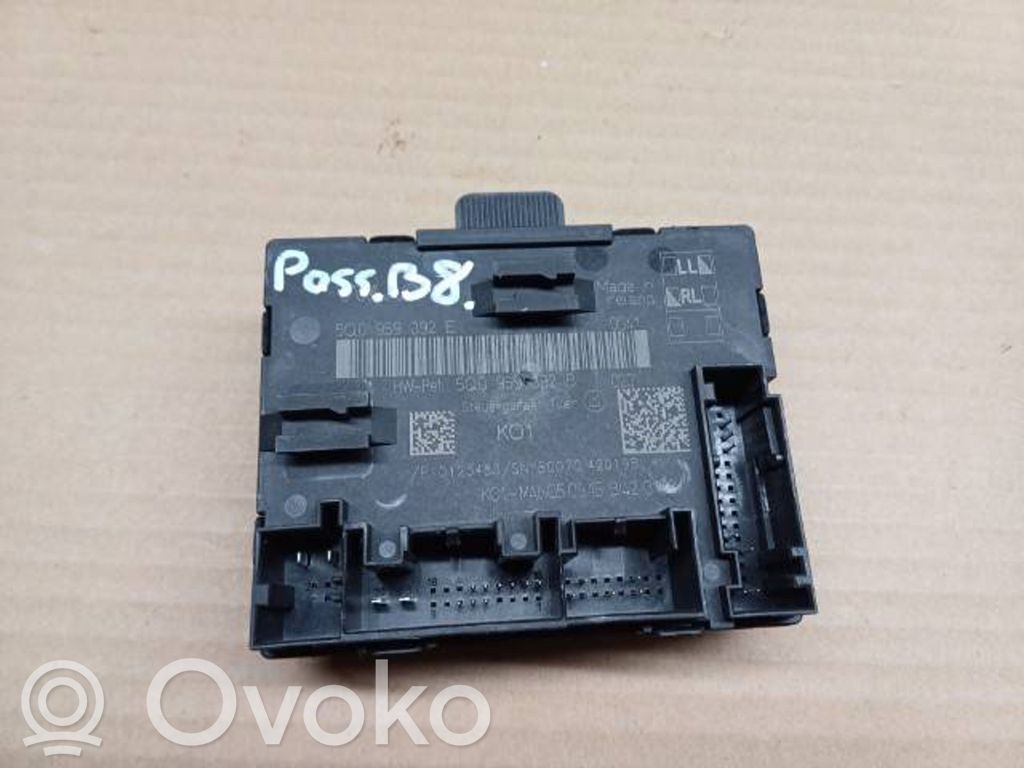 Door control unit/module   5Q0959392B,5Q0959392E