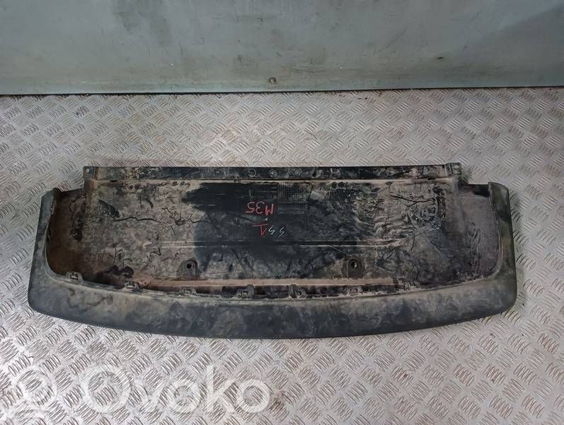 Porsche Taycan 9J1 Moldura embellecedora de la barra del amortiguador trasero 