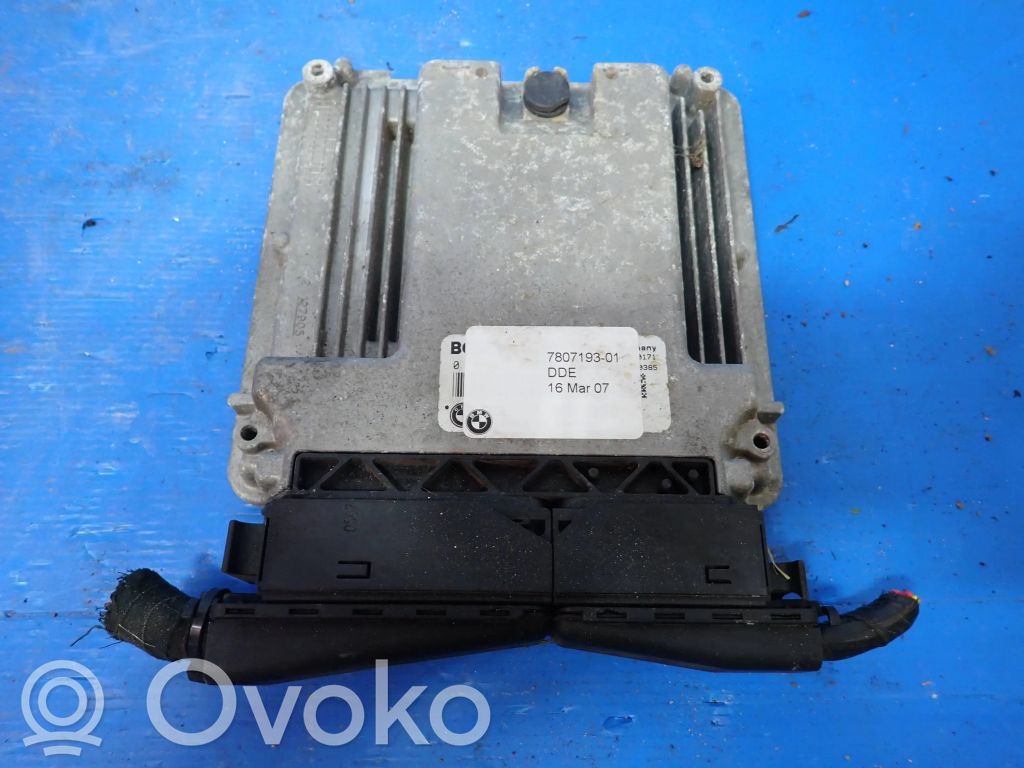 BMW 5 F10 F11 Engine control unit/module ECU 
