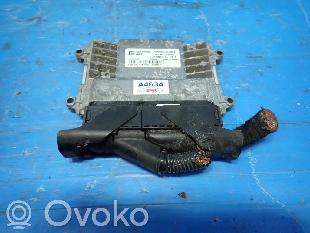 Chevrolet Cruze Engine control unit/module 