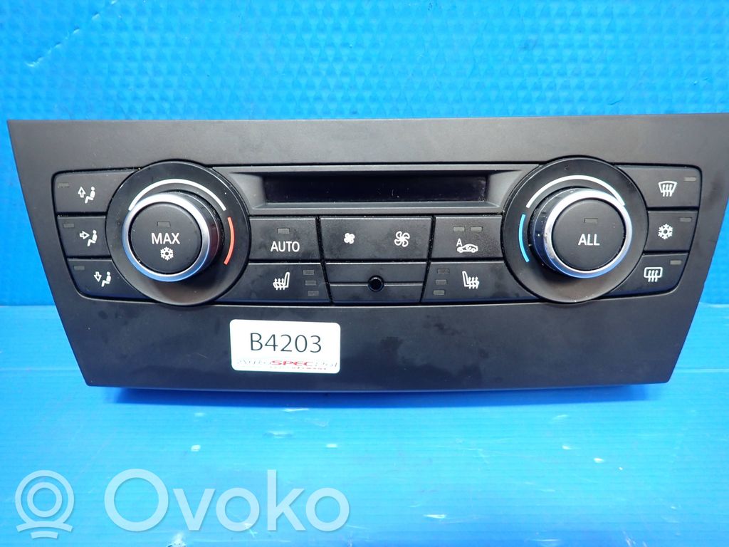 BMW 3 E90 E91 Climate control unit 