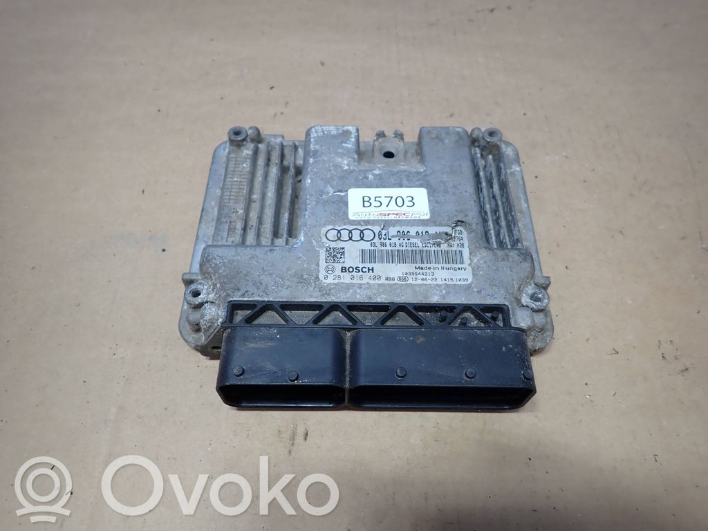 Audi A3 S3 8P Engine control unit/module 