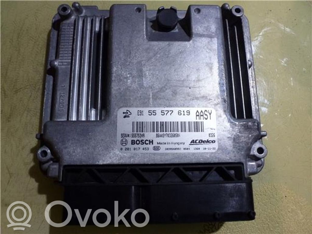 Engine control unit/module ECU   55577619,281017453