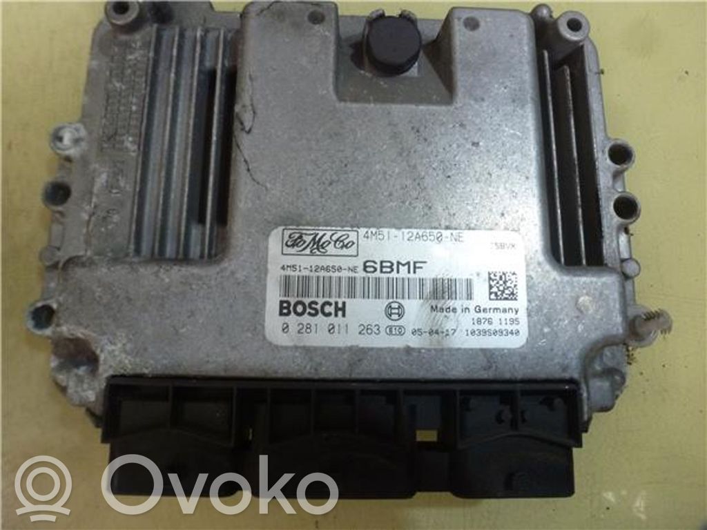 Ford Focus Unidad de control/módulo ECU del motor 