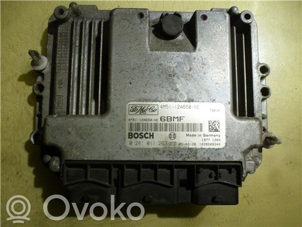 Ford Focus Unidad de control/módulo ECU del motor 