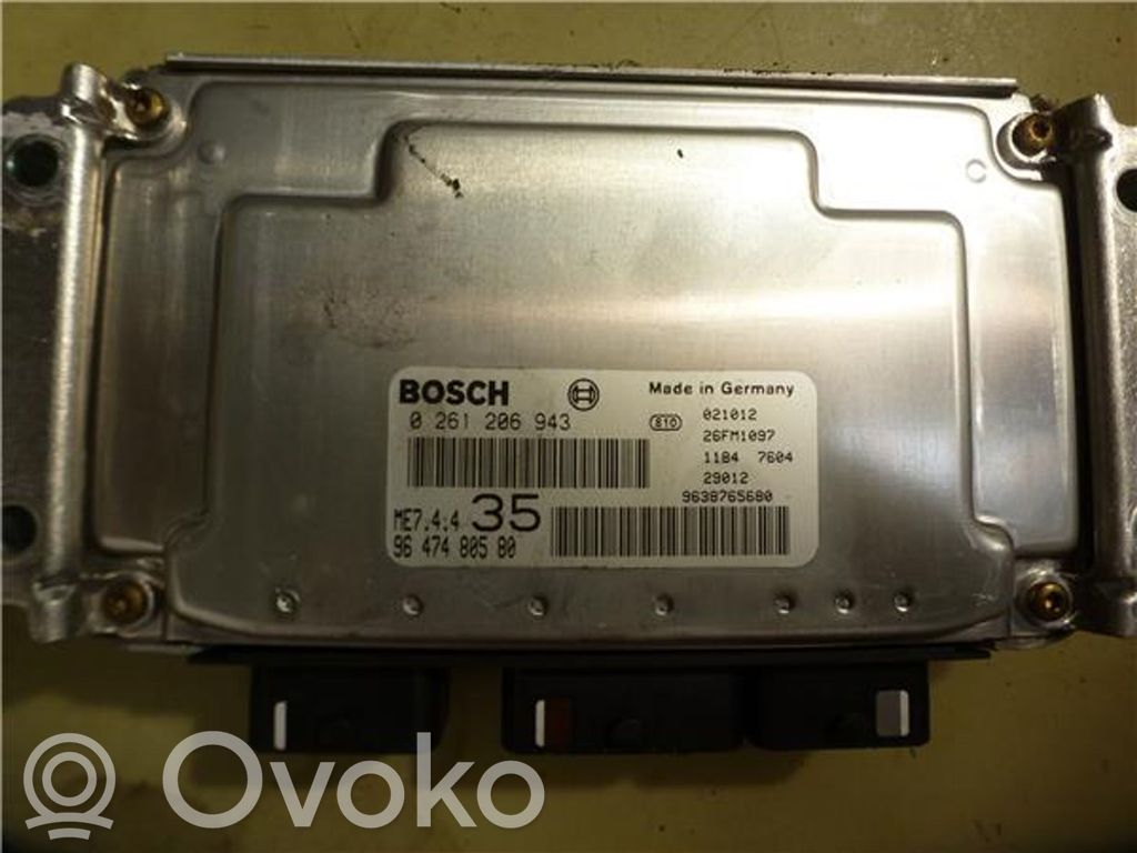 Peugeot 307 Engine control unit/module ECU 