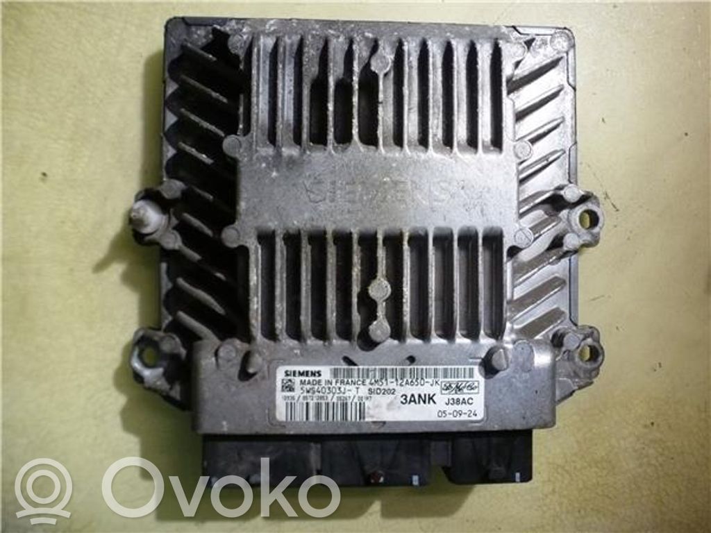 Engine control unit/module ECU   4M5112A650JK,5WS40303JT