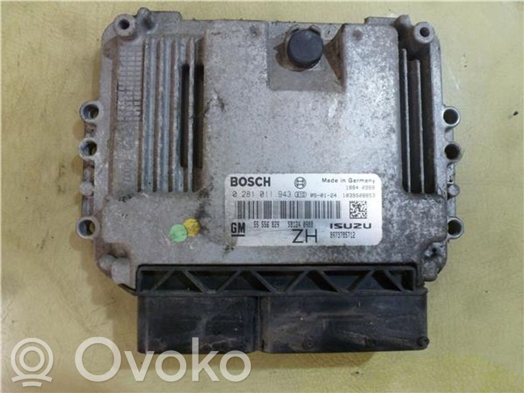Opel Astra H Engine control unit/module ECU 