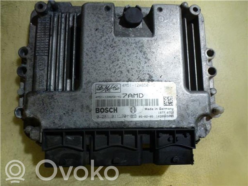 Engine control unit/module ECU   4M5112A650YD,281011701