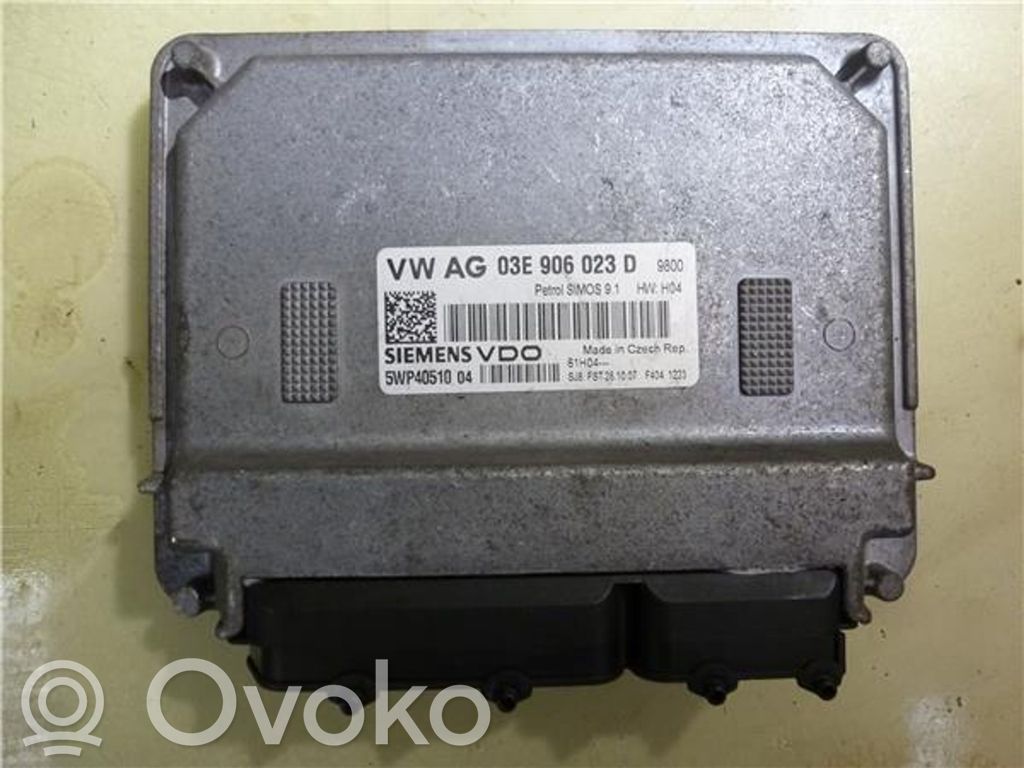 Engine control unit/module ECU   3E906023D,5WP40510