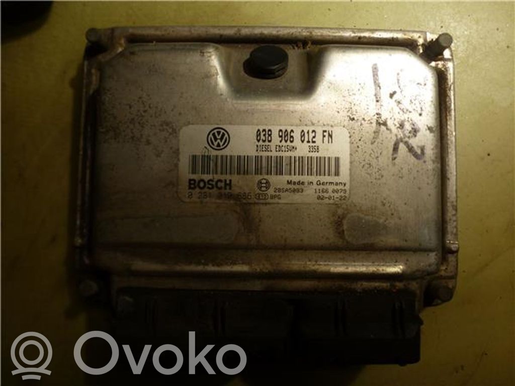 Seat Leon (1M) Unité de commande, module ECU de moteur 