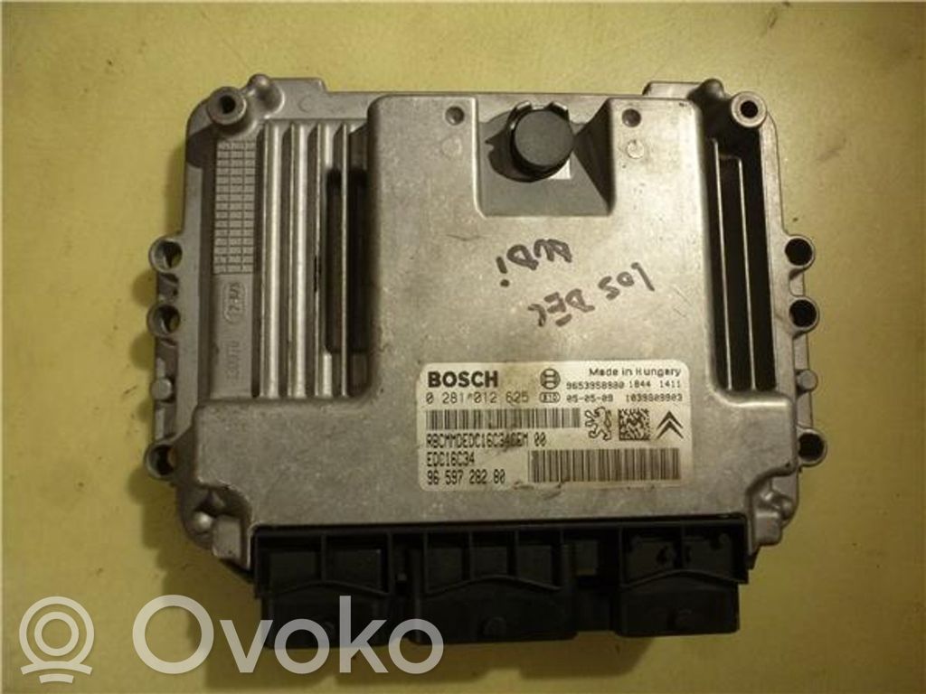 Peugeot 407 Engine control unit/module ECU 