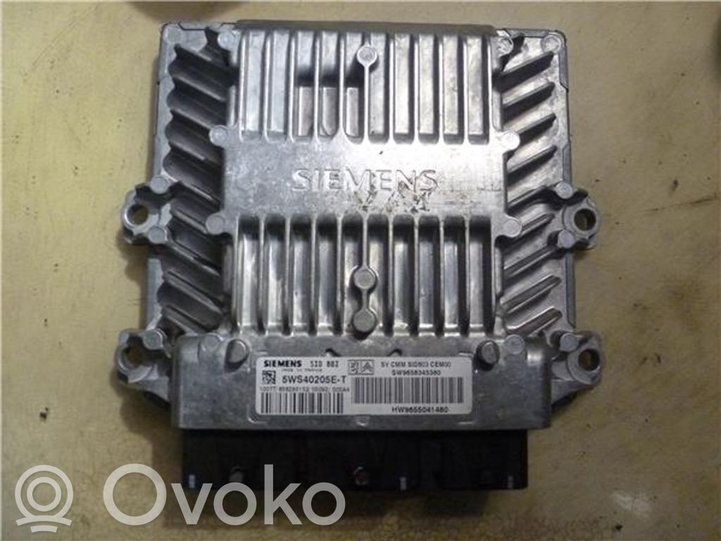 Peugeot 407 Engine control unit/module ECU 