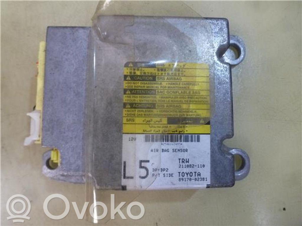 Toyota Corolla E120 E130 Airbag control unit/module 