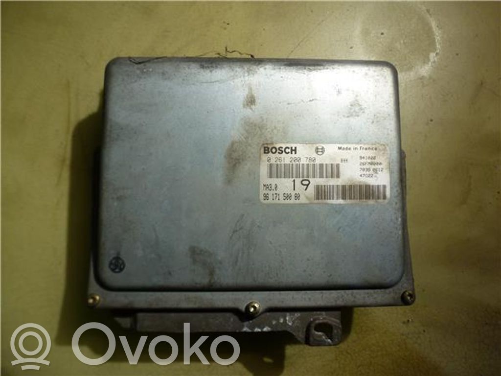 Engine control unit/module ECU   261200780,9617150080