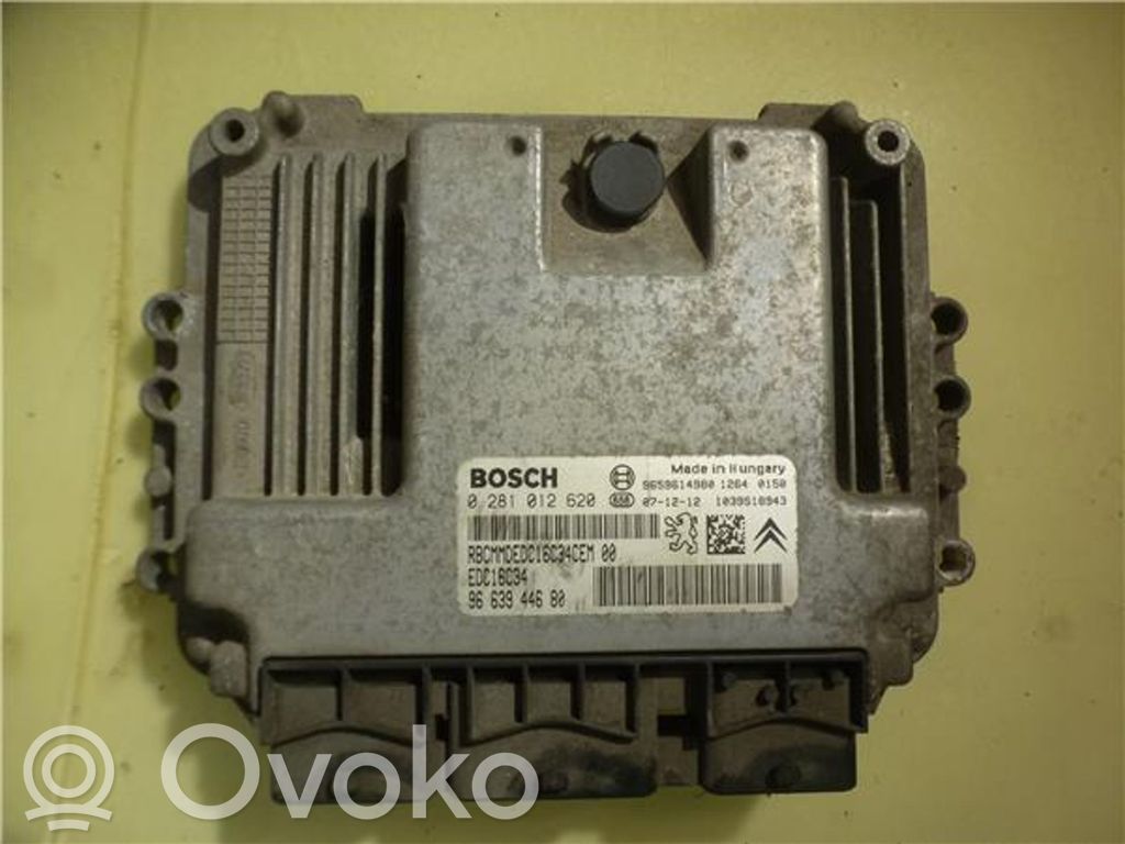 Engine control unit/module ECU   281012620,9663944680
