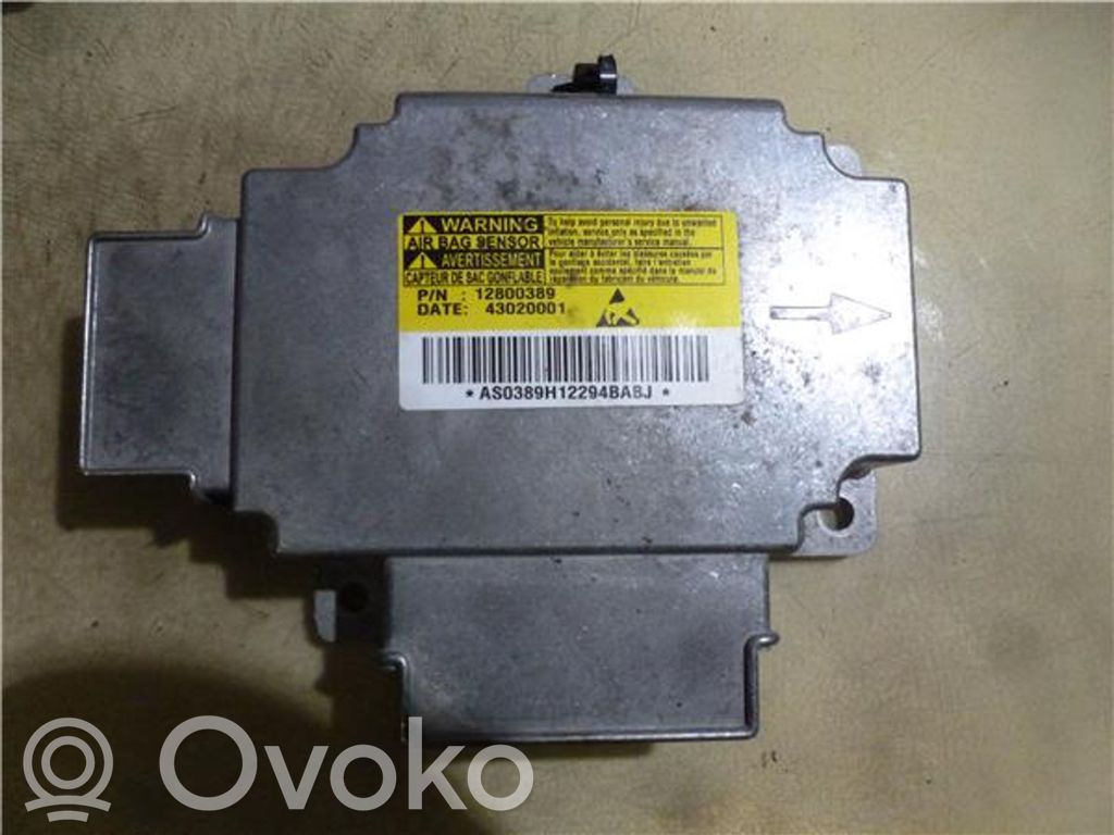 Saab 9-3 Ver2 Sterownik / Moduł Airbag 
