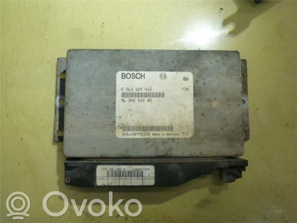 Engine control unit/module ECU   265109415,9634045580