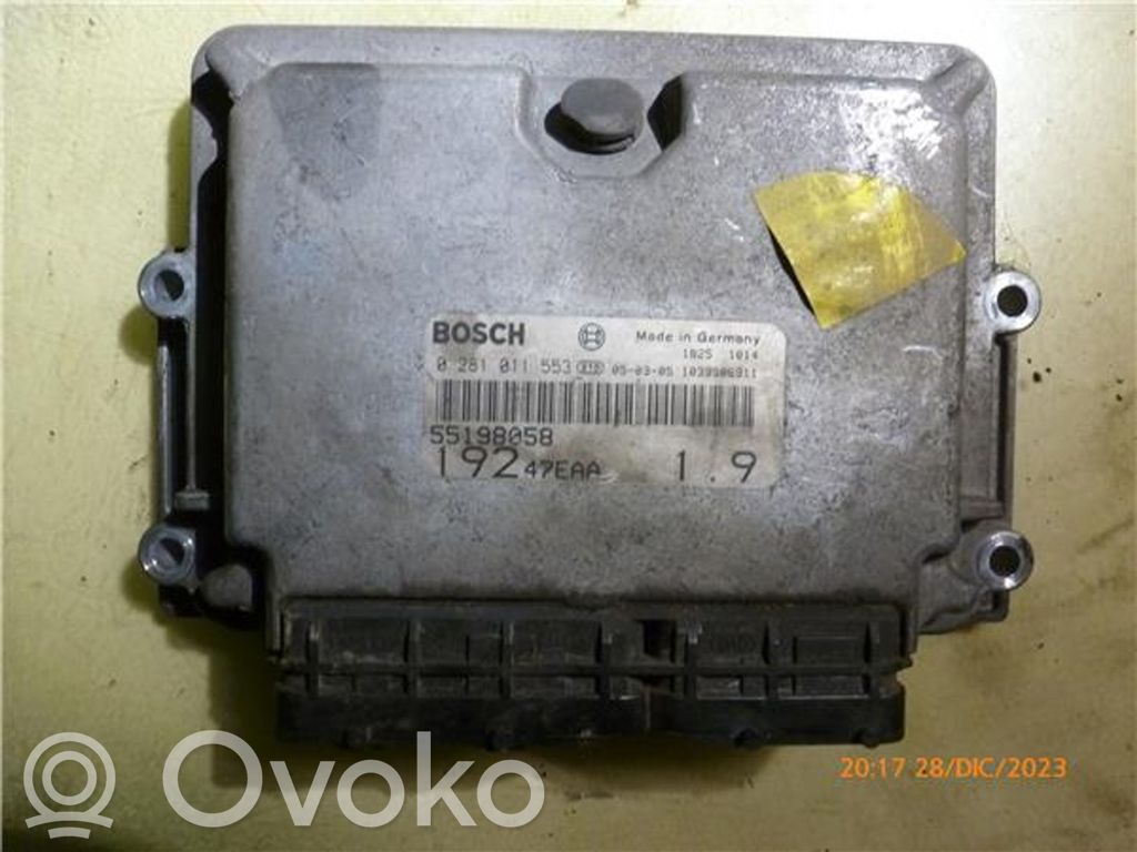 Fiat Stilo Galios (ECU) modulis 