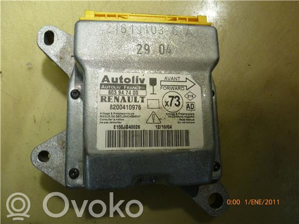 Renault Vel Satis Airbag control unit/module 