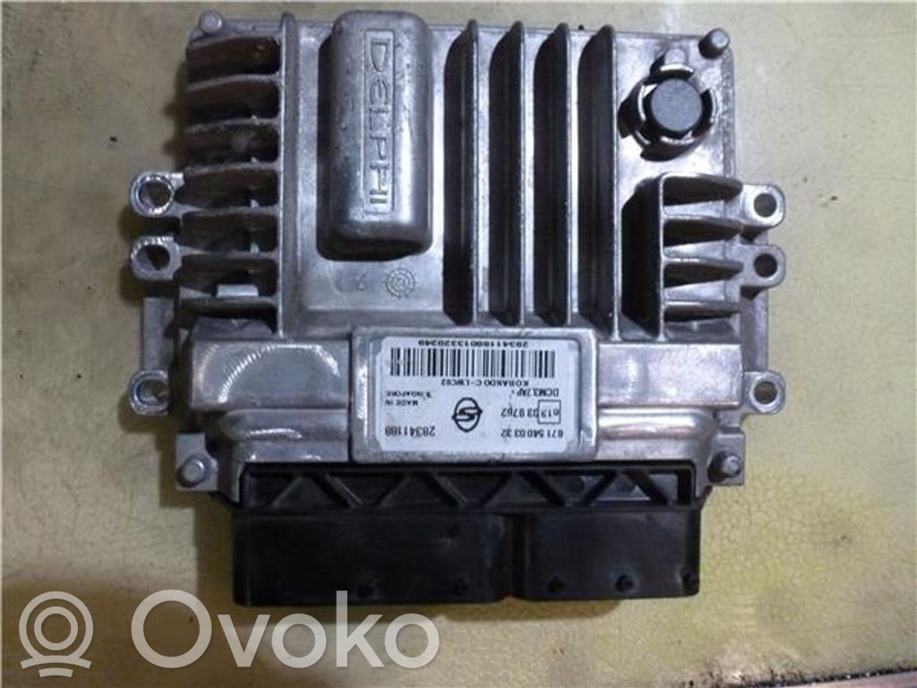 SsangYong Korando Komputer / Sterownik ECU silnika 