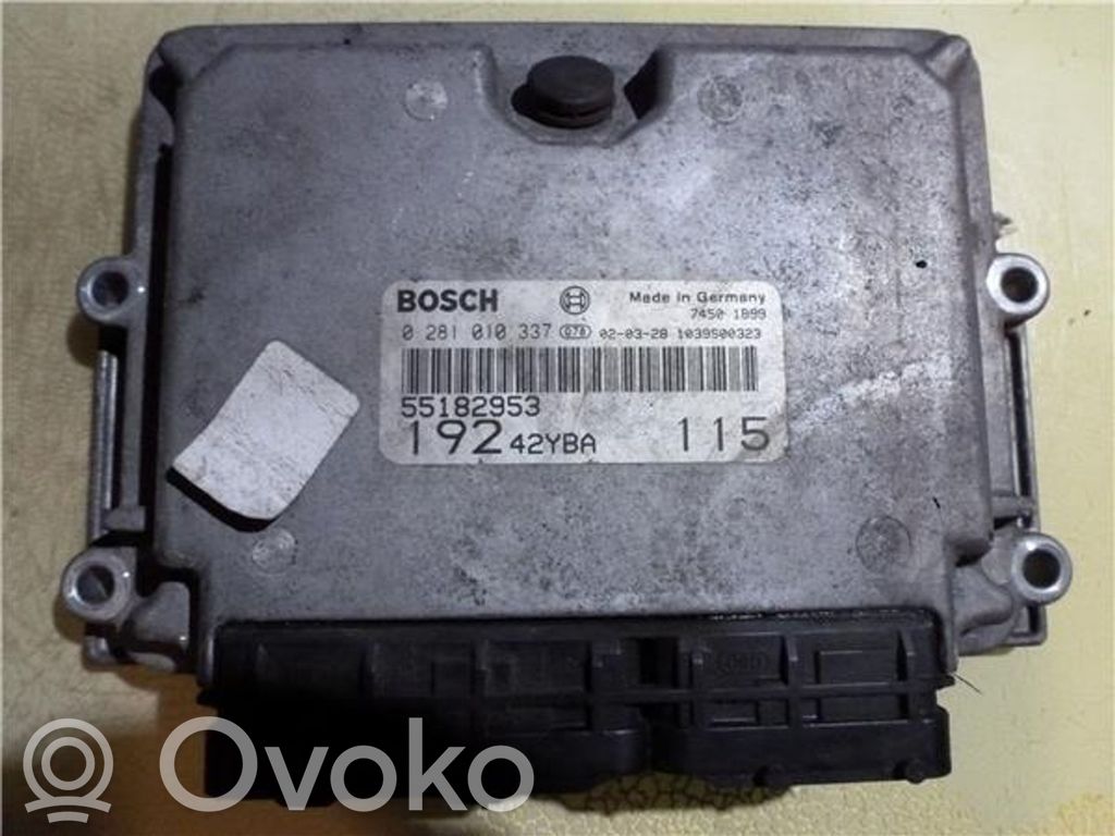 Engine control unit/module ECU   281010337,55182953