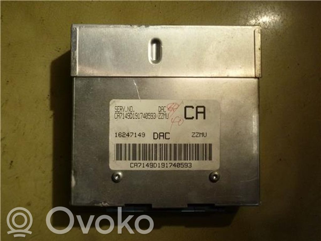 Engine control unit/module ECU   16247149