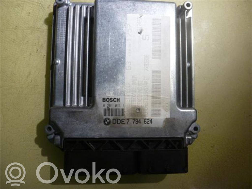 BMW 3 E46 Motorsteuergerät ECU 