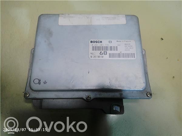Engine control unit/module ECU   261203736,9620398980