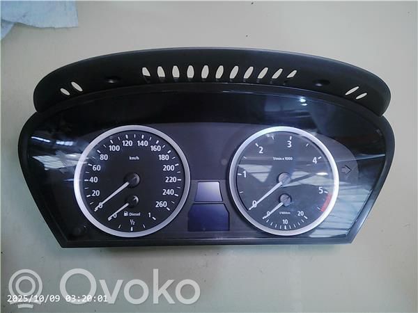 BMW 5 E60 E61 Speedometer (instrument cluster) 