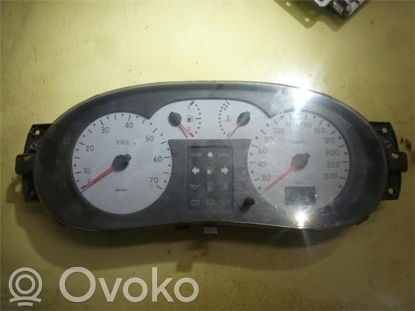 Renault Clio II Geschwindigkeitsmesser Cockpit 