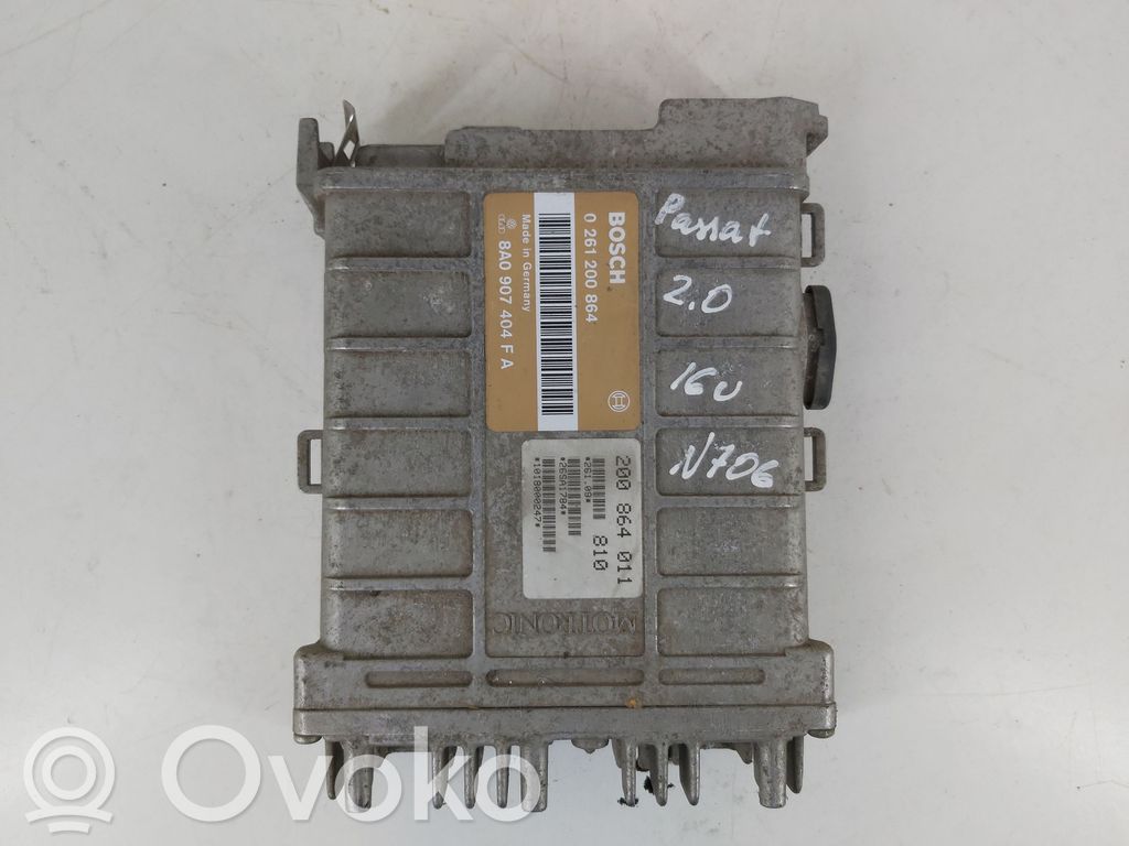 Engine control unit/module   0261200864,8A0907404FA