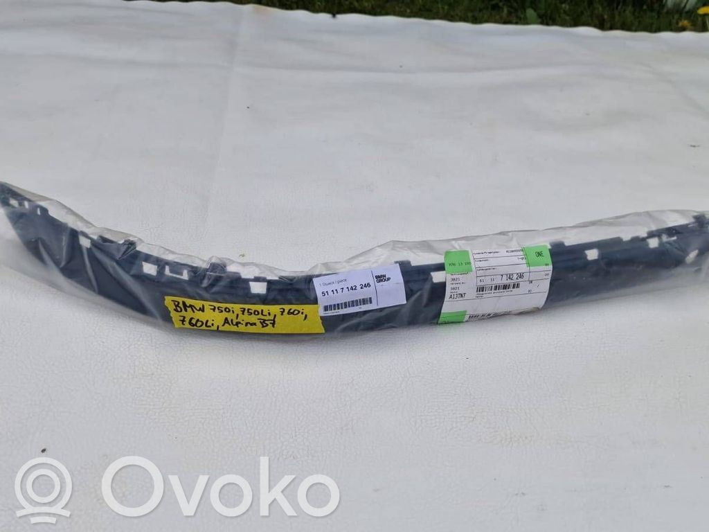 BMW 7 E65 E66 Front bumper splitter molding 