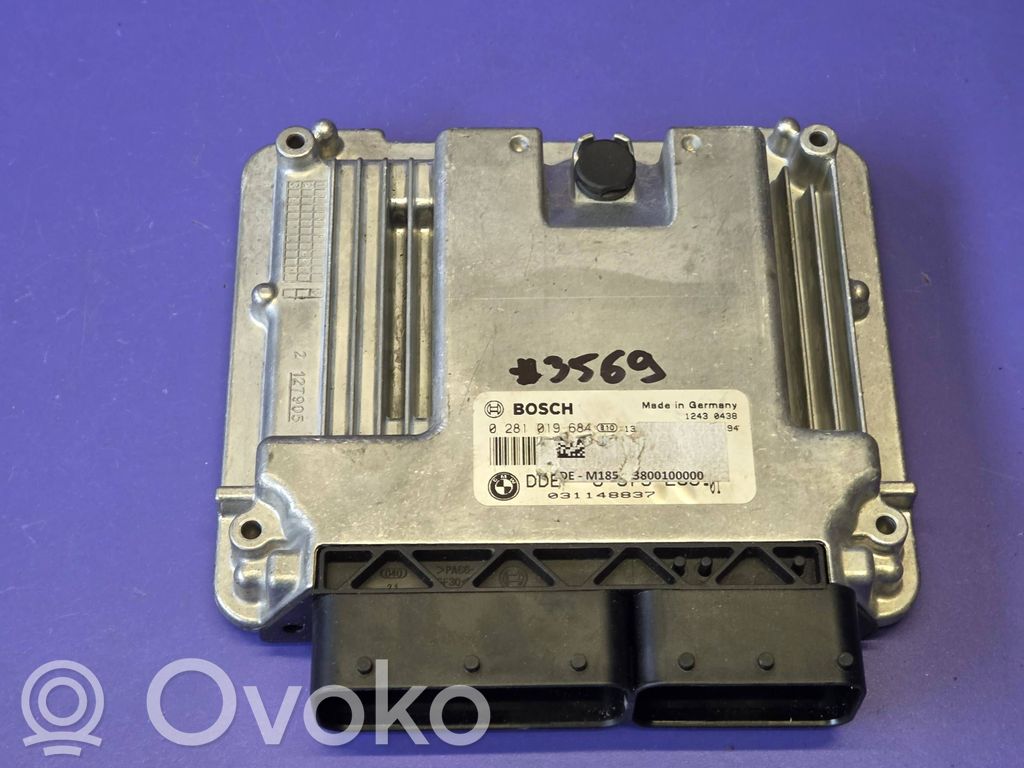 BMW 3 F30 F35 F31 Unitate/modul de control motor 