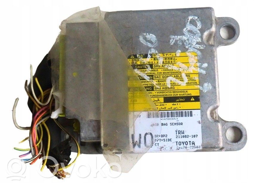 Toyota Corolla E120 E130 Sterownik / Moduł Airbag 