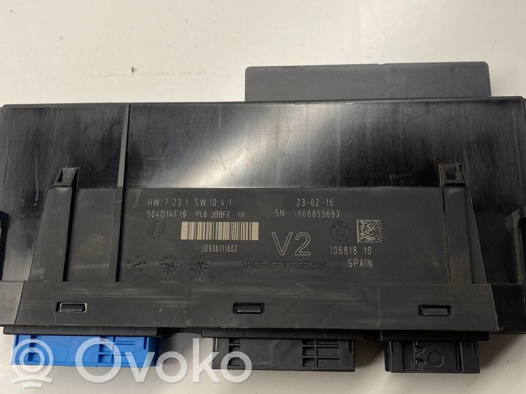 BMW 5 F10 F11 Komforto modulis 