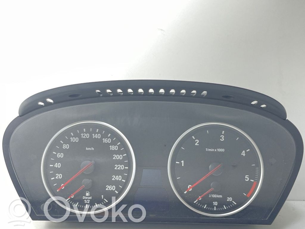 BMW 5 E60 E61 Speedometer (instrument cluster) 