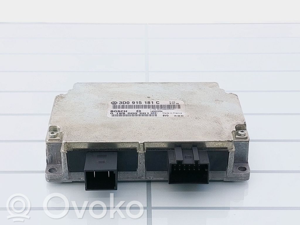 Volkswagen Phaeton Battery control module 